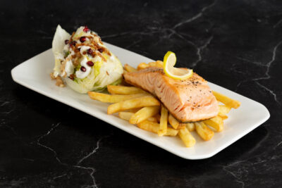 Salmón a la plancha